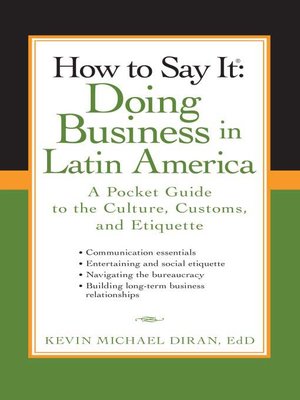 cover image of How to Say It&#174; Doing Business in Latin America